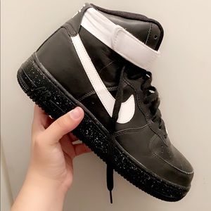 Custom Nike high tops. Used once.